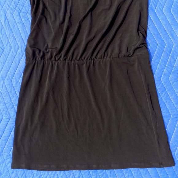 Jessica Simpson Black Halter Necklace Dress - Size 8 - Picture 2 of 4